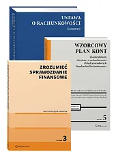 PAKIET: Ustawa o rachunkowości. Komentarz + Wzorcowy Plan Kont z komentarzem do ustawy o rachunkowości i Międzynarodowych Standardów Rachunkowości + Zrozumieć sprawozdanie finansowe PAKIET: Ustawa o rachunkowości. Komentarz + Wzorcowy Plan Kont z komentarzem do ustawy o rachunkowości i Międzynarodowych Standardów Rachunkowości + Zrozumieć sprawozdanie finansowe